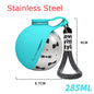 Small Dog Water Bottle 285ML Stainless Steel/Petg Convenient Dog Drink Dispenser Puppy Travel Portable Water Bowl