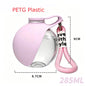 Small Dog Water Bottle 285ML Stainless Steel/Petg Convenient Dog Drink Dispenser Puppy Travel Portable Water Bowl